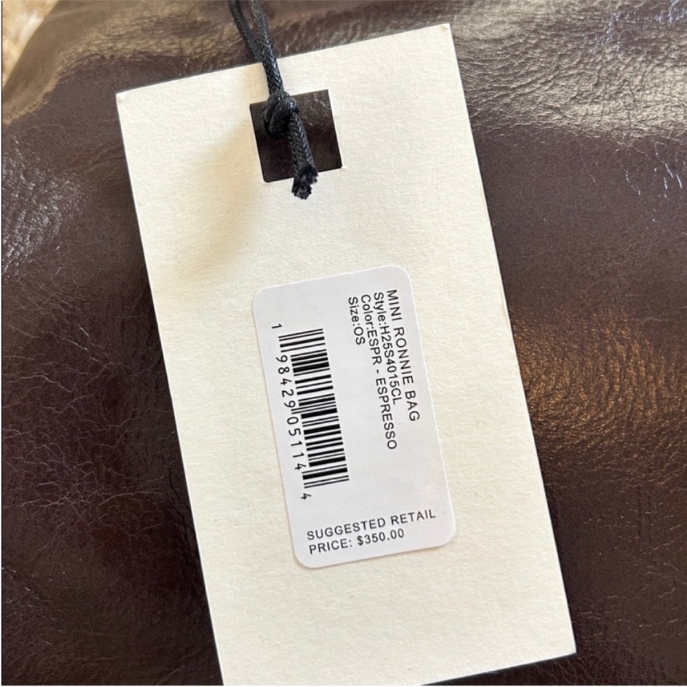 NWT • STAUD mini Ronnie bag in Espresso leather - Picture 11 of 16